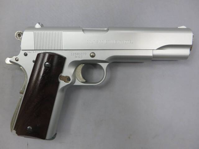 MGC】 コルト ガバメントMK4シリーズ70 ブラック＆シルバー 2挺セット