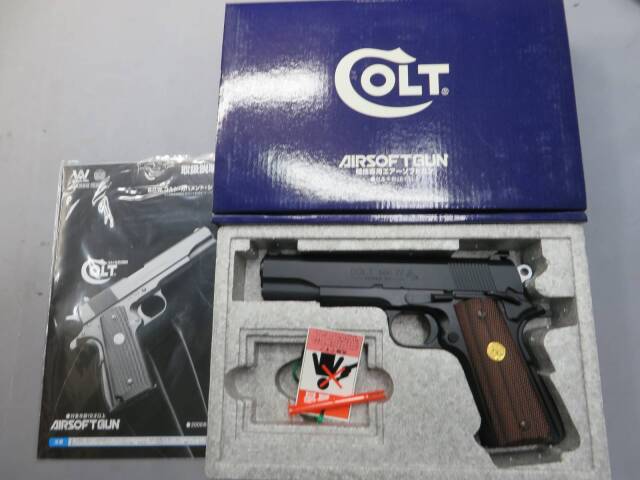 ウエスタンアームズ】コルト ガバメントMK4シリーズ80 CQB ブラック