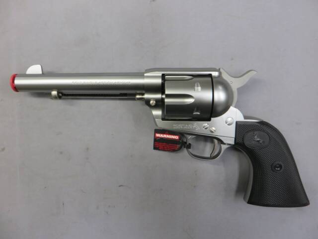 東京マルイ】SAA.45 アーティラリー シルバー エアーリボルバーPRO