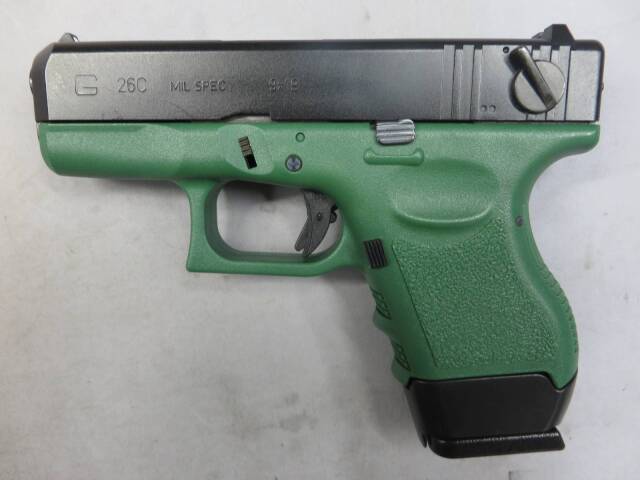KSC】グロック26C グリーンフレイム 限定品