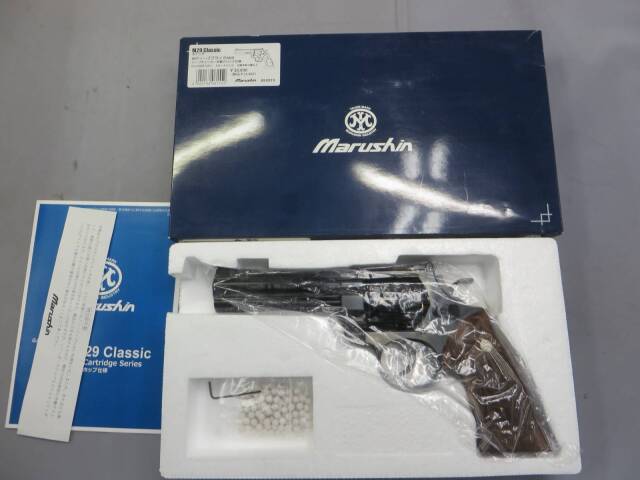 マルシン】S&W M29 クラシック 5in Wディープブラック ハーフ