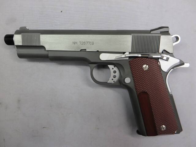 ウエスタンアームズ】スネークマッチ 1911 カーボンブラック HW