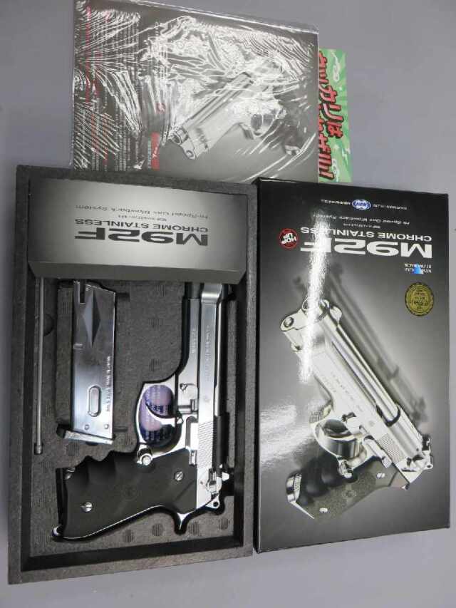 東京マルイ】M92F クロームステンレス