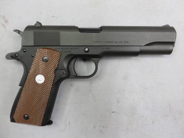 マルシン】ガバメント M1911A1 HW センターファイヤー モデルガン