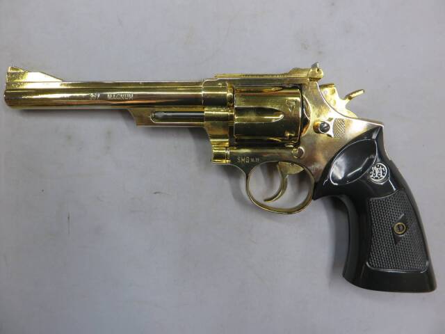 コクサイ】357マグナム ( S&W M19 6in ) SMG・金属モデルガン