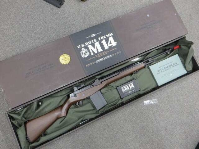 東京マルイ】U.S.ライフル M14 ウッドストックタイプ スタンダード電動ガン