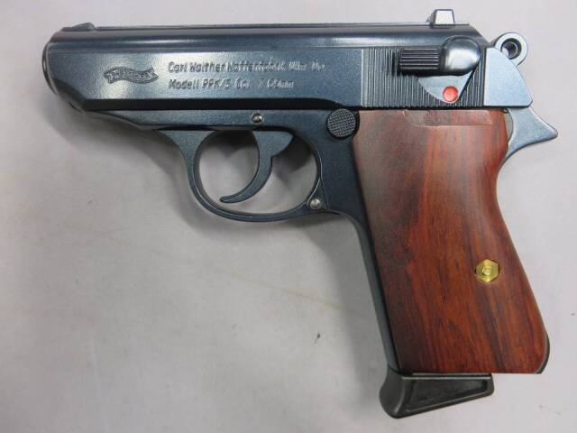 マルシン】ワルサーPPK/S HW キャロムショットカスタム モデルガン