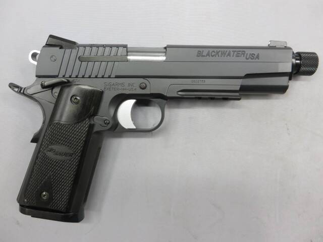 ウエスタンアームズ】SIG 1911 ブラックウォーター アルタモントグリップ