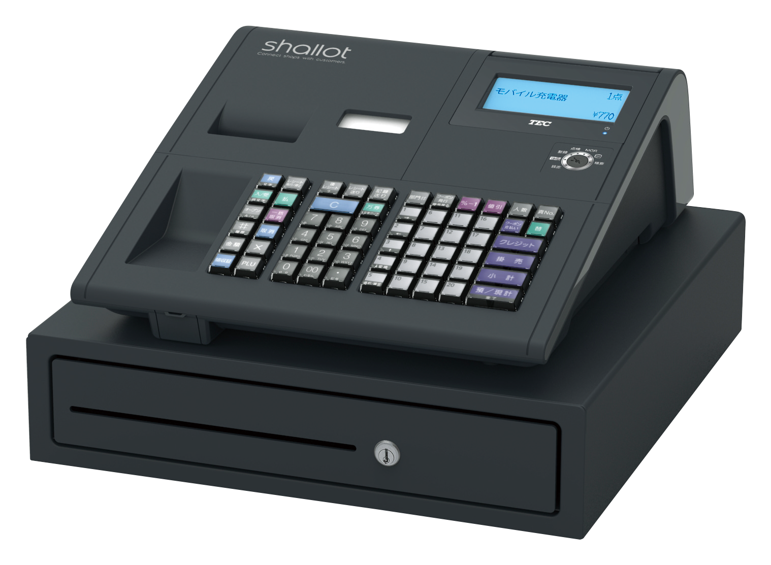 テックレジスター MA-770 ダイヤ事務機