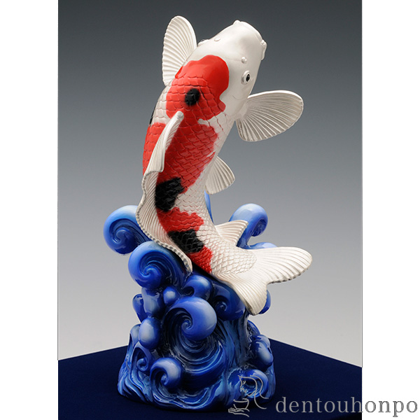 送料無料】 銀製 錦鯉 LPC A 130g / 高級 コレクション 美術品 工芸品