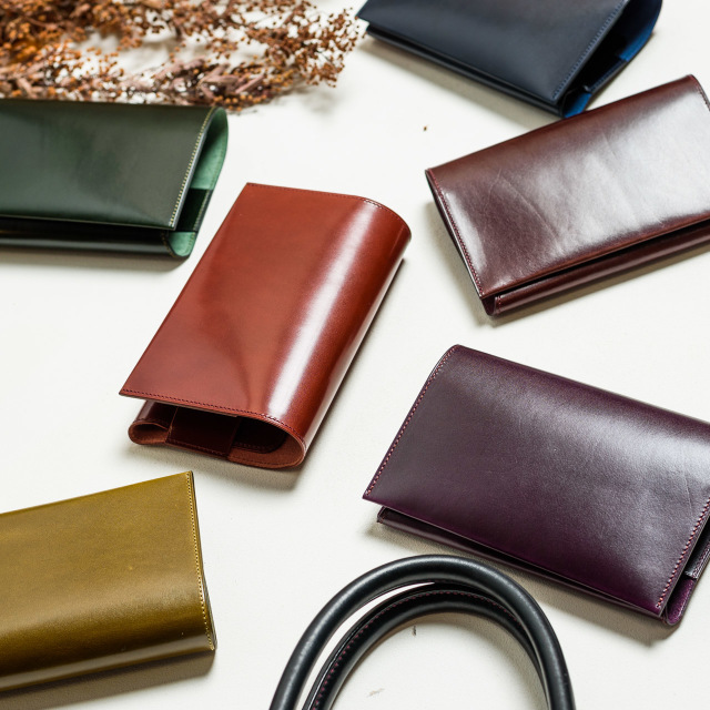 ブックカバー 四六判オランダ産カーフ使用 オイルレザー【dete】