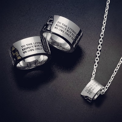 送料無料】Dr MONROE(ドクターモンロー) メッセージスカルリング FC