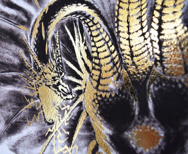 超世代KAKEJIKUシリーズ 東宝公式ライセンス商品 キングギドラ 額装