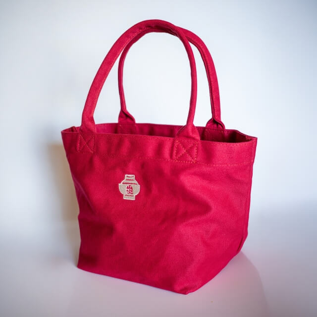 トートバッグ［アップルレッド］【創業350周年記念商品】 酢久商店