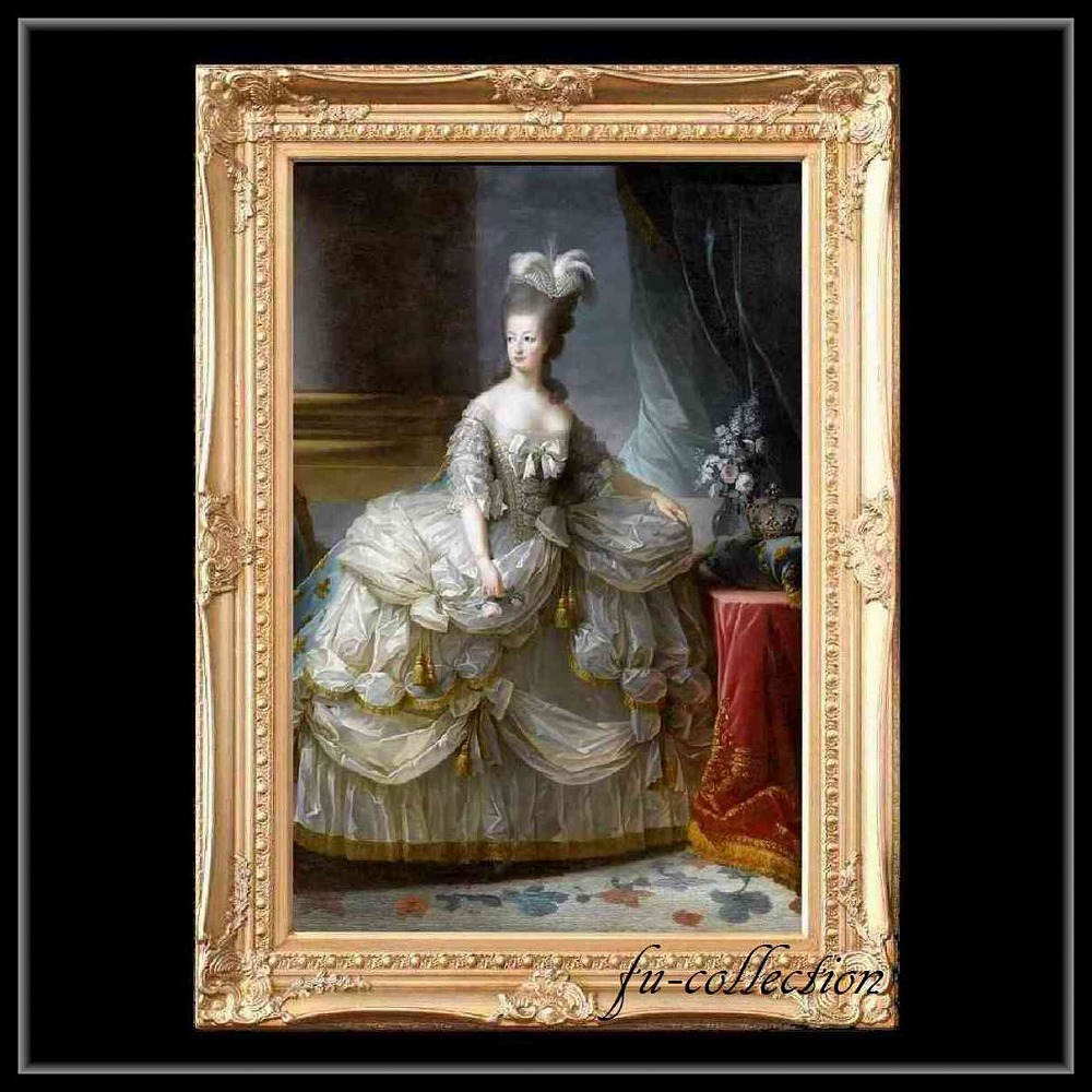 fu-collection】 ヨーロッパ名画 マリーアントワネット キャンバス印刷