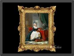 fu-collection】 ヨーロッパ名画 マリーアントワネット肖像画 イタリア