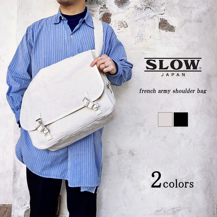 SLOW スロウ French Army Shoulder Bag フレンチアーミー ショルダー