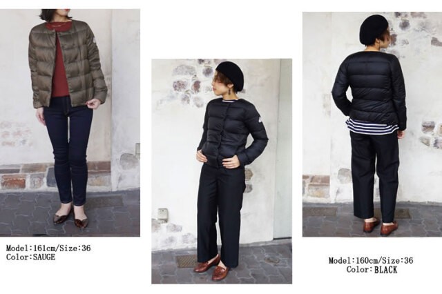 23FW入荷分】軽さと保温性能が魅力のダウン♪