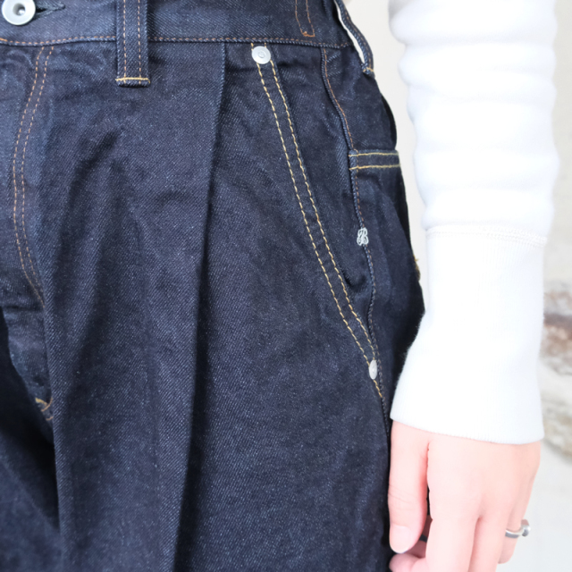 Brocante ブロカント アンプリッセパンツ レディース 33-329C ネイビー