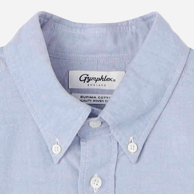 ジムフレックス オックスフォード 長袖 ボタンダウン シャツ メンズ