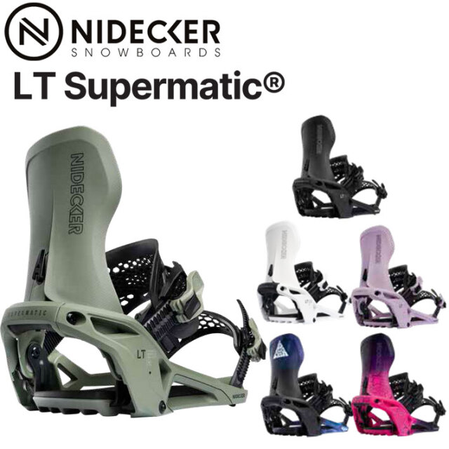 25-26 NIDECKER ナイデッカー ビンディング LT Supermatic エルティー