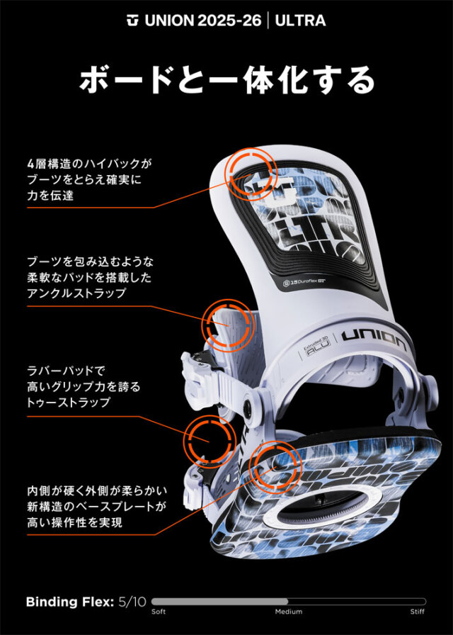 25-26 UNION ビンディング ULTRA [WOMAN] ユニオン ウルトラ