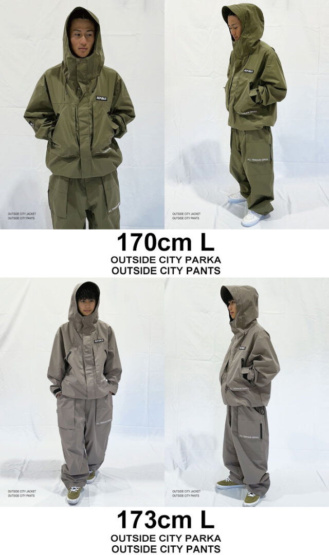 25-26 REPUBLIC & CO ウェア リパブリック OUTSIDE CITY PARKA