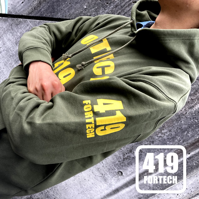 Fortechオリジナル】419プルオーバーパーカー XLサイズ