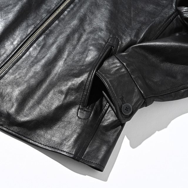 シープレザーシングルライダースブルゾン 451201 G-STAGE ジーステージ