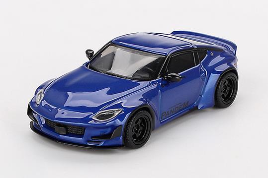 MINI GT 1/64 Pandem Nissan Z セイランブルー(左ハンドル) ガリバー
