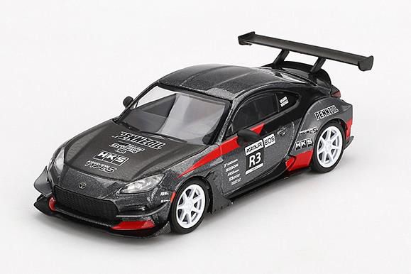 MINI GT 1/64 (ダイキャスト製) Toyota GR86 HKS Turbocharged GR86