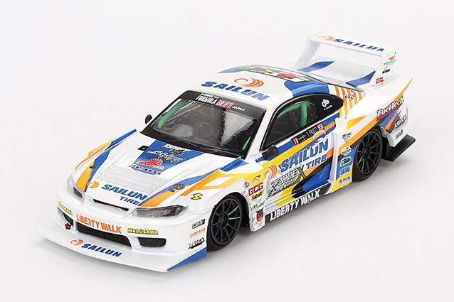 MINI GT 1/64 (ダイキャスト製) Nissan シルビア(S15) LB-Super