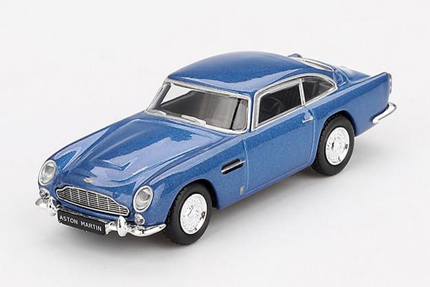 MINI GT 1/64 (ダイキャスト製) アストンマーチン DB5 シエラブルー(右