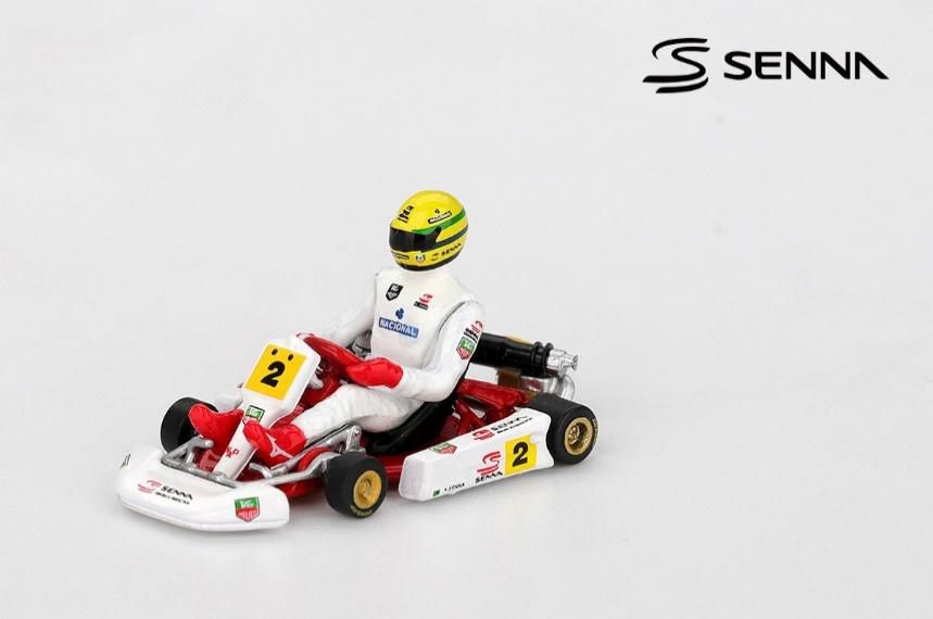 MINI GT × Senna 1/64 (ダイキャスト製) セナ カート マスターズ・オブ