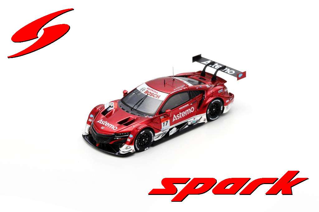 Spark (スパーク) 1/43 (レジン製) Astemo NSX-GT No.17 Astemo REAL