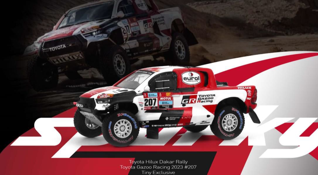 予約]Spark (スパーク) Sparky × Tiny 1/64 (ダイキャスト製) Toyota