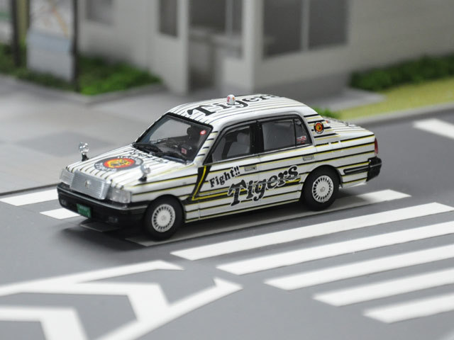 GULLIVER64 (ガリバー64) 1/64 (ダイキャスト製) 阪神タクシー Tigers
