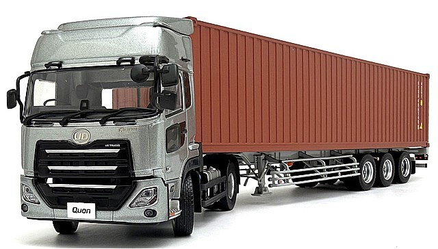 京商オリジナル 1/43 (ダイキャスト製) UDクオンGK日本トレクス