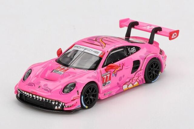 MINI GT 1/64 (ダイキャスト製) ポルシェ 911 GT3 R IMSA ロード