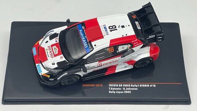 ixo (イクソ) × KBモデル 1/43 トヨタ GR ヤリス Rally1 2023年