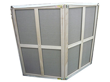 送料無料】二つ折り張キャンバス F100 麻(中目 桐木枠) 1枚