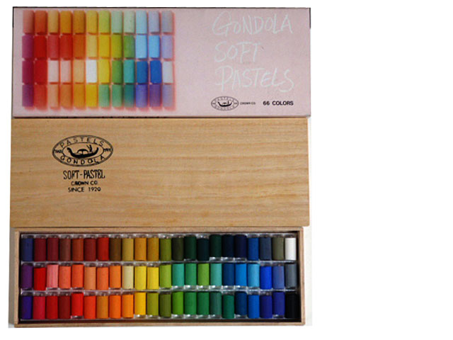30％OFF】ゴンドラソフトパステル66色セット 額縁画材ドットコム