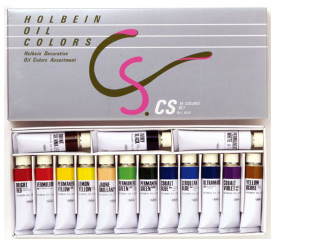 ホルベイン・油絵具CSセット（15色セット） 額縁画材ドットコム