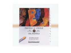 セヌリエ オイルパステル 24色セット 額縁画材ドットコム