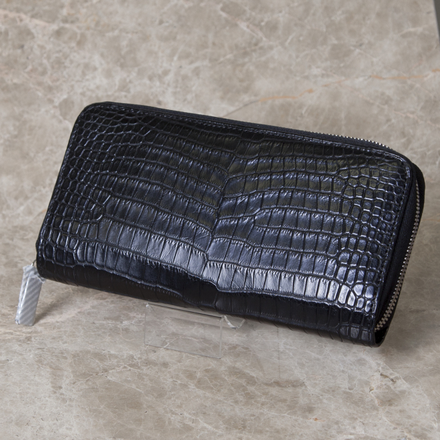 クロコダイルオーガナイザーウォレット[FK1205] クロコダイルレザー