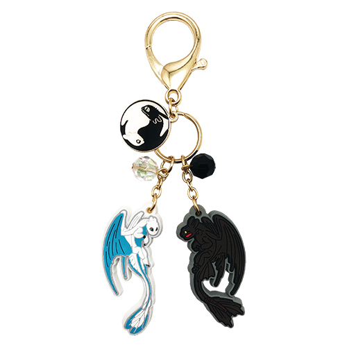 ヒックとドラゴン 聖地への冒険 ラバーチャームキーホルダー