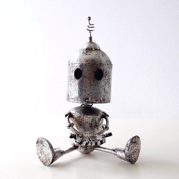 ロボット アイアン アイアンロボット 置物 オブジェ おしゃれ かわいい