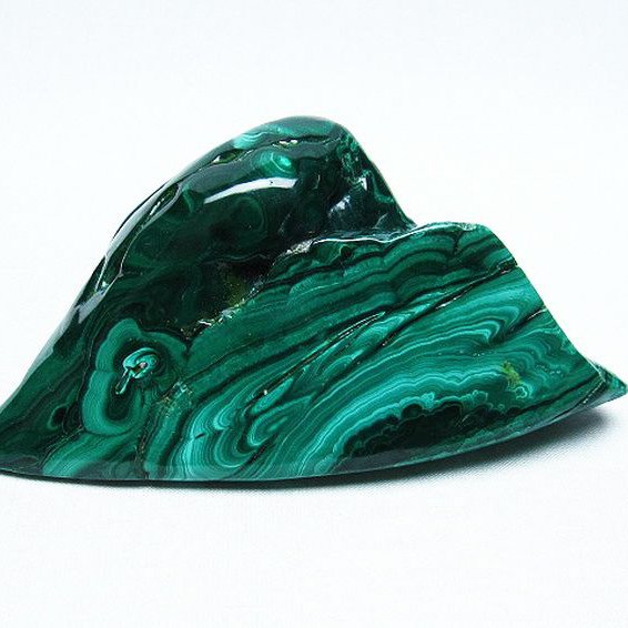 パワーストーン 天然石 マラカイト原石[T740-571]