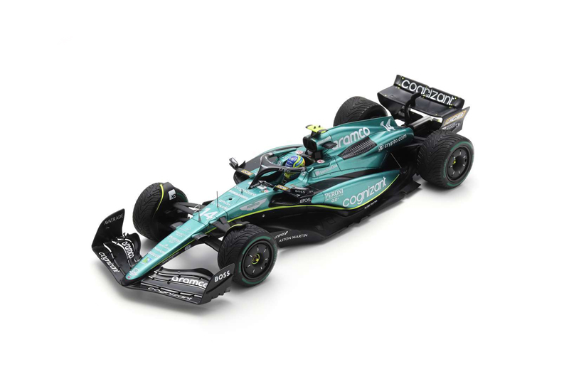 スパーク 1/18 アストンマーティン AMR23 F.アロンソ 2023年モナコGP2
