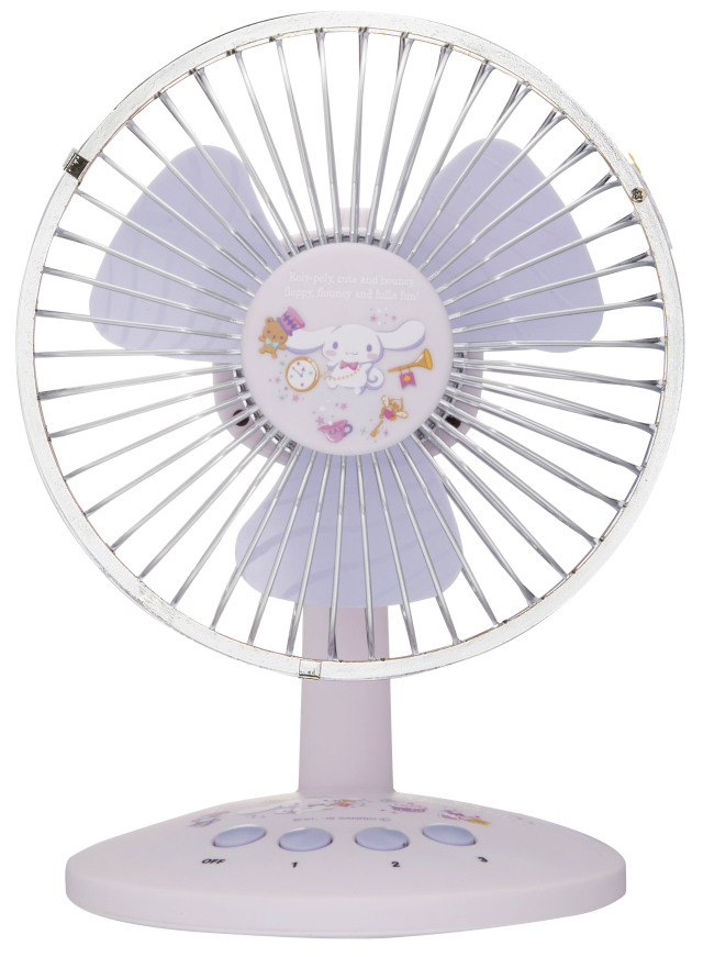 シナモロール 卓上扇風機 GH-FANSWJ-CN デスクファン ミニ扇風機